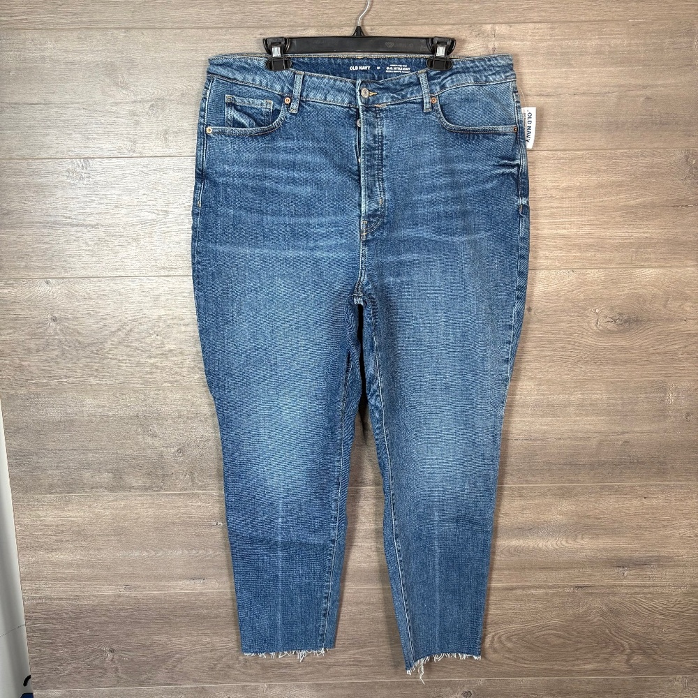 Old Navy Women O.G. Straight Jeans Higher High-Rise